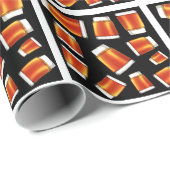 Rum patroon cadeaupapier (Rol Hoek)