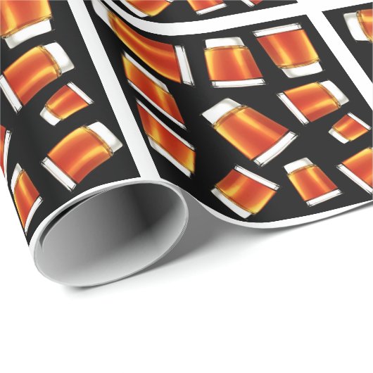 Rum patroon cadeaupapier (Rol Hoek)