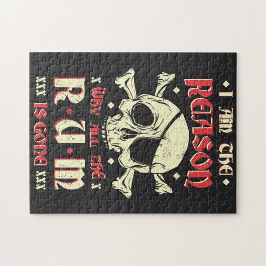 Rum Pirate Legpuzzel (Horizontaal)