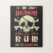 Rum Pirate Legpuzzel (Verticaal)