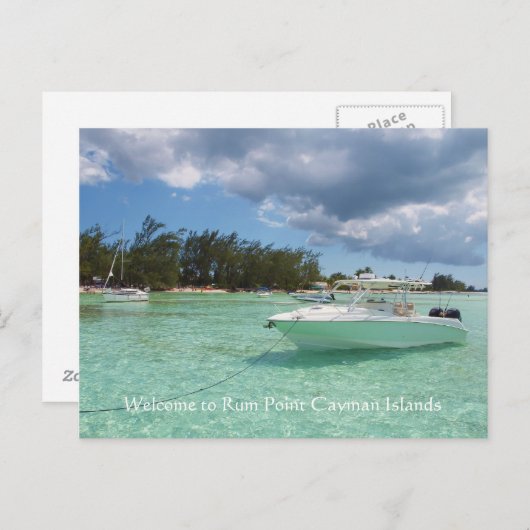 Rum Point Cayman Briefkaart (Voorkant / Achterkant)