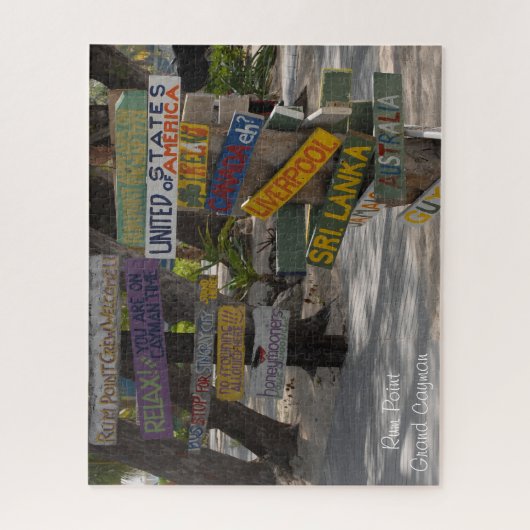 Rum Point-Grand Cayman Legpuzzel (Verticaal)