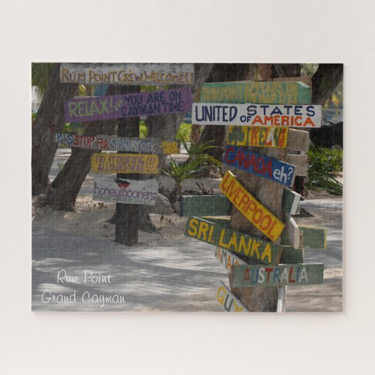 Rum Point-Grand Cayman Legpuzzel (Horizontaal)