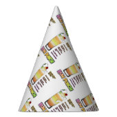 RUM PUNCH Cocktail Recipe Art Feesthoedjes (Rechts)