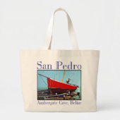 Rum Punch Grote Tote Bag (Voorkant)