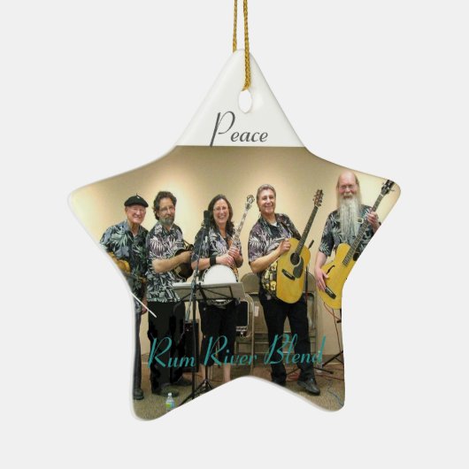 Rum River Blend 2010 Keramisch Ornament (Rechts)