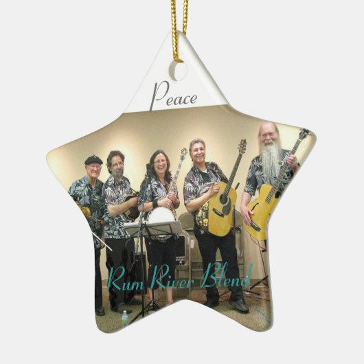 Rum River Blend 2010 Keramisch Ornament (Links)