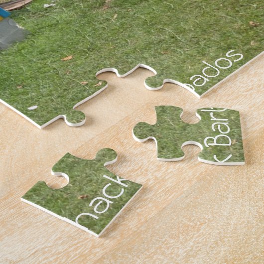 Rum Shack Barbados. Jigzaag Puzzle Legpuzzel (Zijkant)