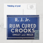 Rum Soked Crooks Briefkaart (Voorkant / Achterkant)