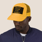 Rum Tugger is mijn Homeboy Trucker Pet (In situ)