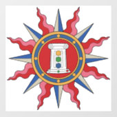 Rum Window Cling Raamsticker (Vel)