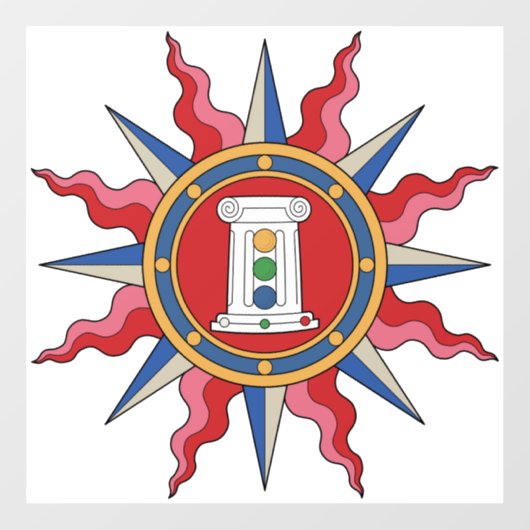 Rum Window Cling Raamsticker (Vel)