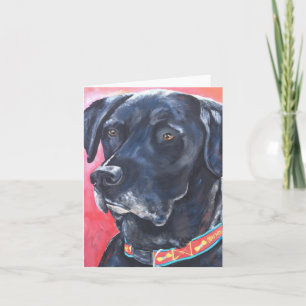 "Rumba" - Pet Portrait Notecard Kaart