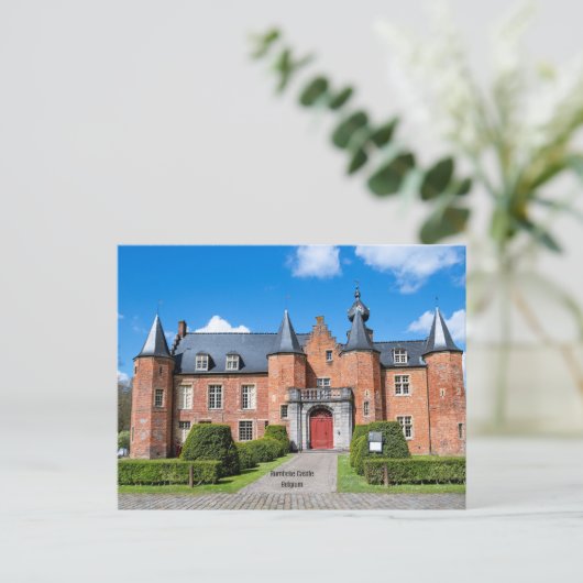 Rumbeke Castle, Belgium Briefkaart (Staand voorkant)
