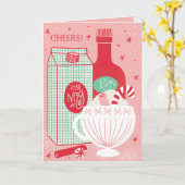 Rumbelievable Holiday Cheers Gevouwen Wenskaart Kaart (Gele Bloem)