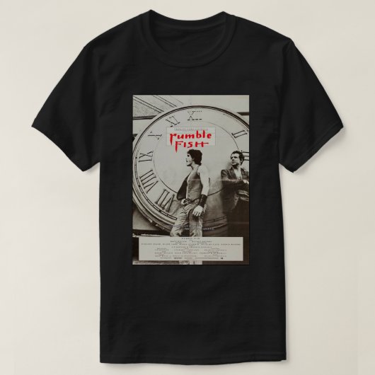 Rumble Fish 1983 T-shirt (Design voorkant)