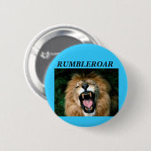 RUMBLEROAR RONDE BUTTON 5,7 CM (Voorkant /achterkant)