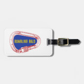 Rumbling Bald Climmer Carabiner Bagagelabel (Voorkant horizontaal)