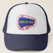 Rumbling Bald Climmer Carabiner Trucker Pet (Voorkant)