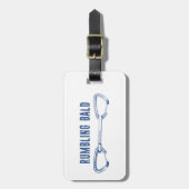 Rumbling Bald Klim Quickdraw Bagagelabel (Voorkant verticaal)