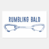 Rumbling Bald Klim Quickdraw Rechthoekige Sticker (Voorkant)