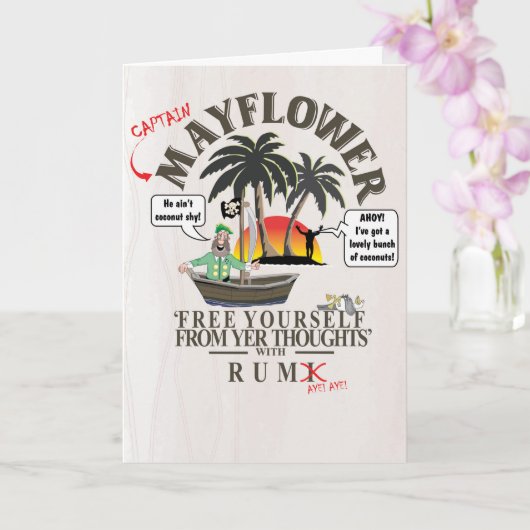 RUMGRAAP KAART (Orchidee)