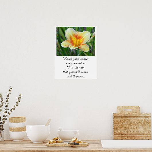 Rumi citaat - poster (Keuken)