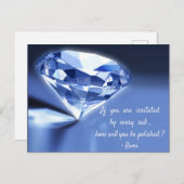 Rumi citeert over het leven. Hoe word je gepoetst. Briefkaart (Voorkant / Achterkant)