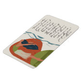 Rumi Dance Quote met danser Magneet (Linkerzijde)