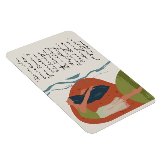 Rumi Dance Quote met danser Magneet (Rechterzijde)