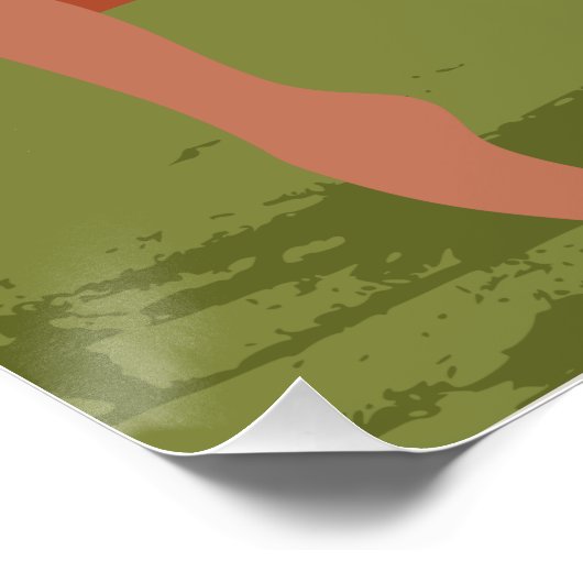 Rumi Dance Quote met danser Perfect Poster (Hoek)