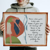 Rumi Dance Quote met danser Perfect Poster