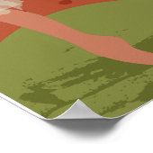 Rumi Dance Quote met danser Poster (Hoek)