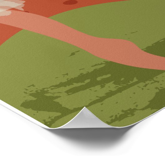 Rumi Dance Quote met danser Poster (Hoek)