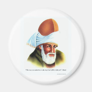 Rumi De Manier Waarop Je Liefhebt Citatemerk T-shi Magneet