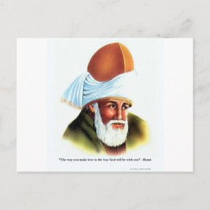 Rumi De Manier Waarop Je Liefhebt Citatemerktekste Briefkaart