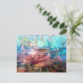 Rumi die citaat over energie en universeel gebruik briefkaart (Staand voorkant)