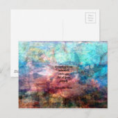 Rumi die citaat over energie en universeel gebruik briefkaart (Voorkant / Achterkant)