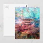 Rumi die citaat over energie en universeel gebruik briefkaart (Voorkant / Achterkant)