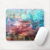 Rumi die citaat over energie en universeel gebruik muismat (Met muis)