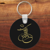 Rumi Em Sufi Whirling Dervishes _ Persian Calligra Sleutelhanger (Voorkant)