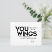 Rumi: Geboren met vleugels Briefkaart (Staand voorkant)