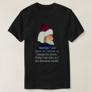 Rumi: Gisteren was ik slim... T-Shirt