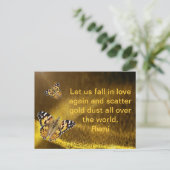 Rumi Herfst opnieuw verliefd Briefkaart (Staand voorkant)