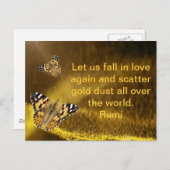 Rumi Herfst opnieuw verliefd Briefkaart (Voorkant / Achterkant)