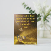 Rumi Herfst opnieuw verliefd Briefkaart (Staand voorkant)