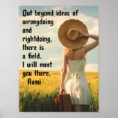 Rumi-Ik zal je daar ontmoeten Poster (Voorkant)