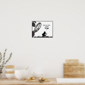 Rumi Inspiratie. Wat je zoekt, is jou zoeken. Poster (Keuken)