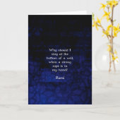 Rumi Inspirerend die het Citaat van de Actie neemt Kaart (Gele Bloem)