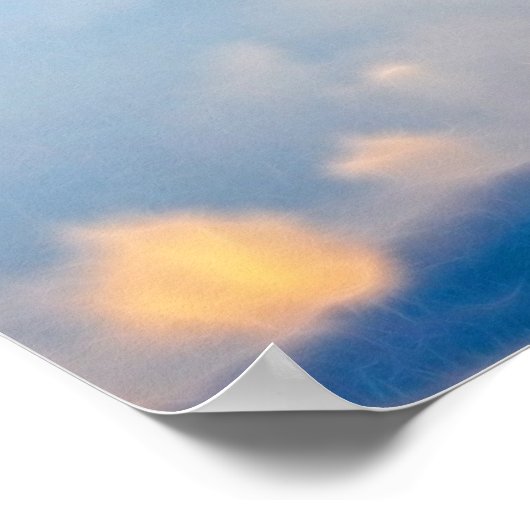 Rumi Je bent geboren met vleugels Poster (Hoek)